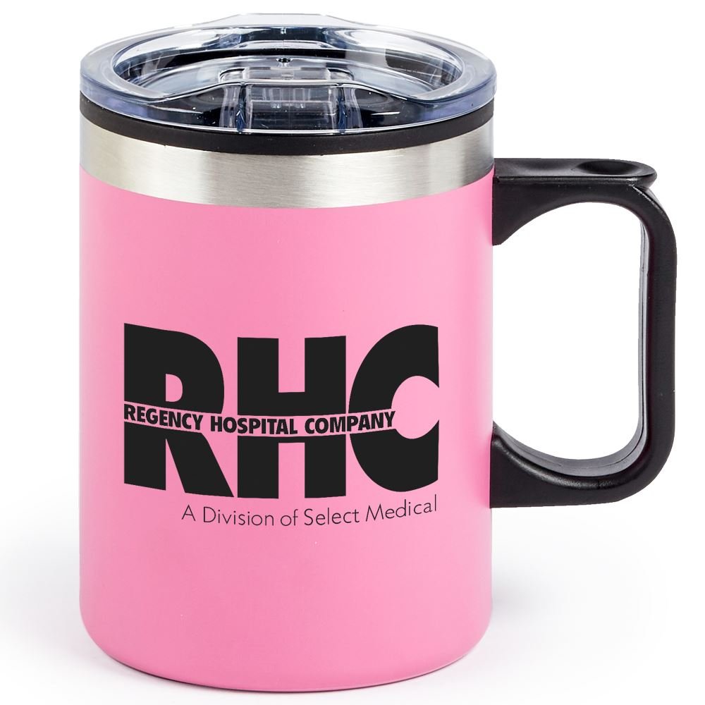 Pink Sonoma Stainless-Steel Mug 12-Oz. - Personalization Available