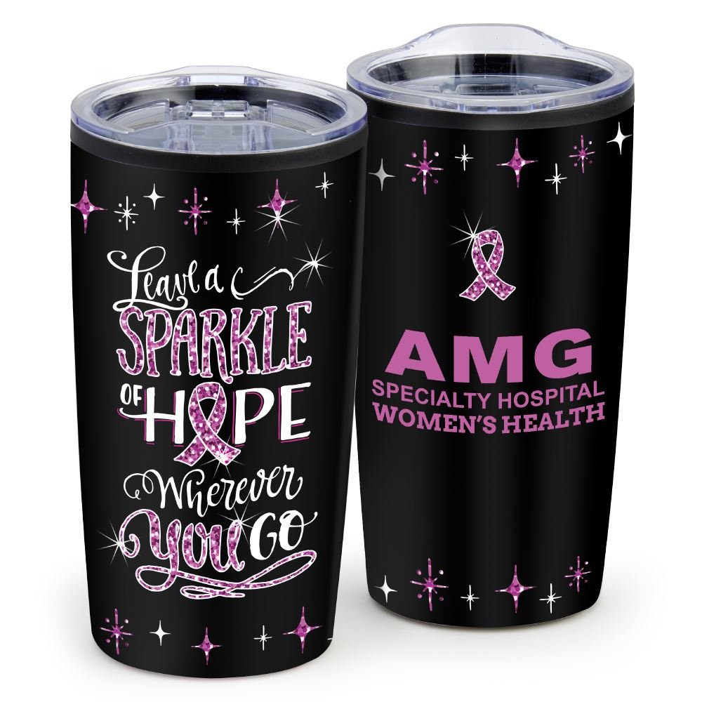 Leave A Sparkle Of Hope Wherever You Go ColorBlast 360° Teton Stainless Steel Tumbler 20-Oz. - Personalization Available