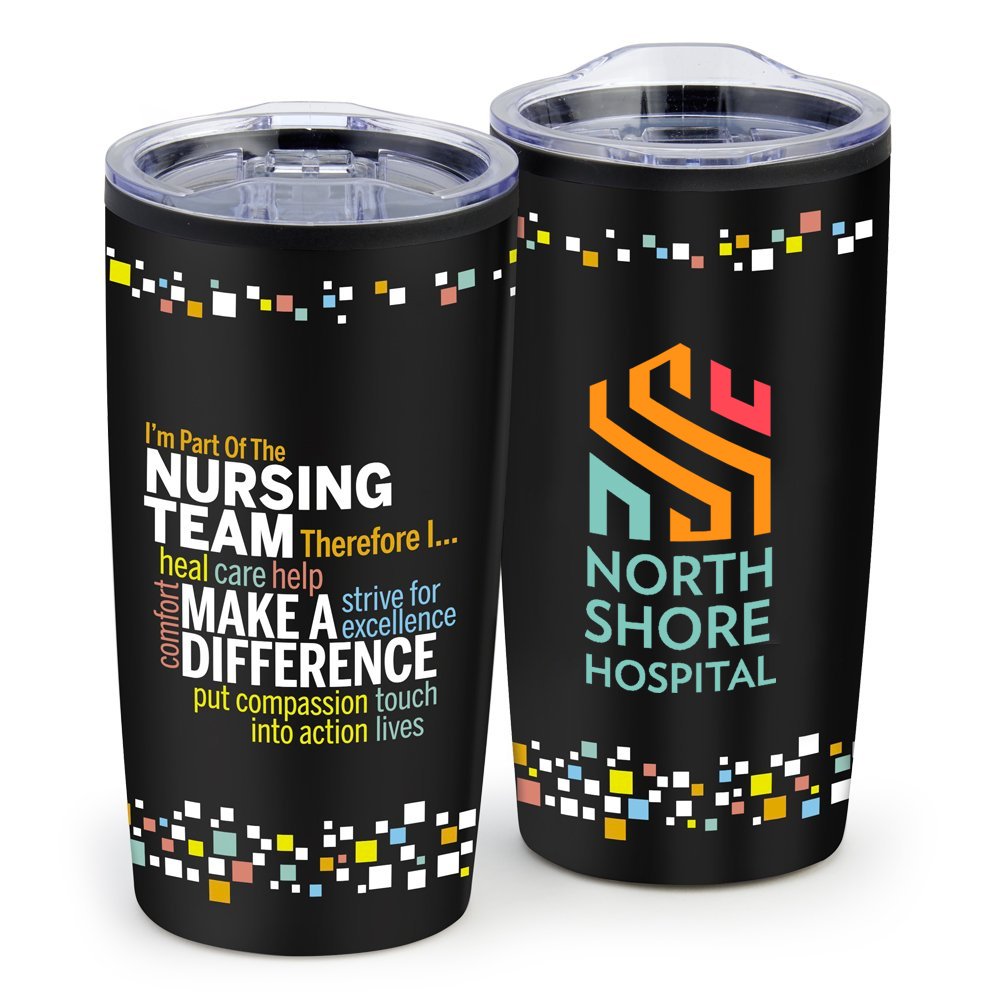 I'm Part Of The Nursing Team, Therefore I... ColorBlast 360° Teton Stainless-Steel Tumbler 20-Oz. - Personalization Available