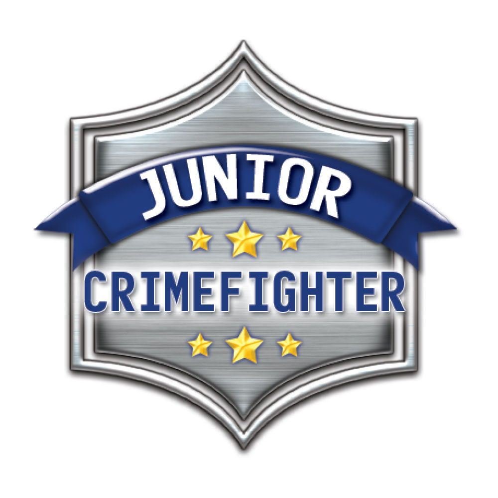 Junior Crimefighter Temporary Tattoo