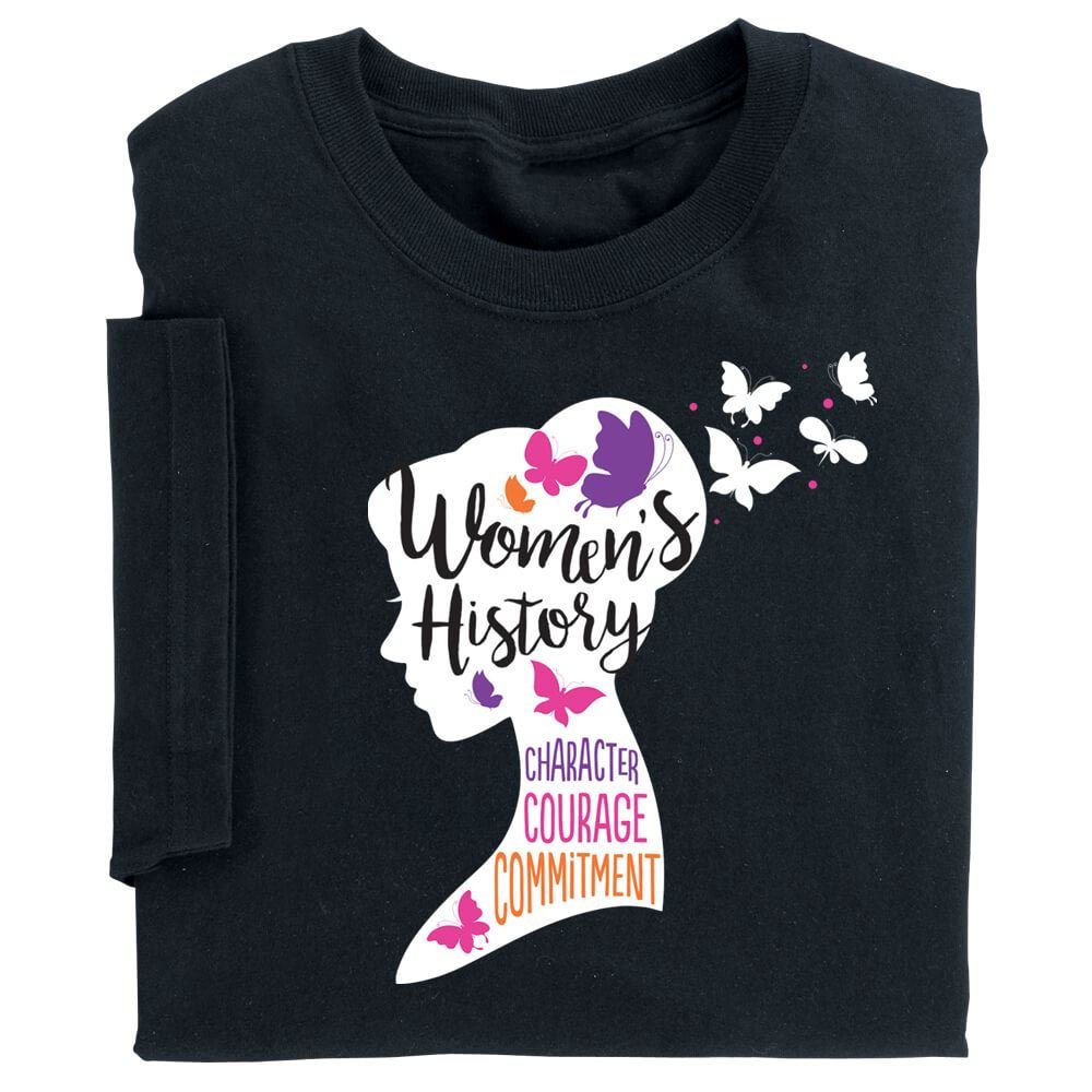 Women's History Month: Character, Courage, Commitment T-Shirt