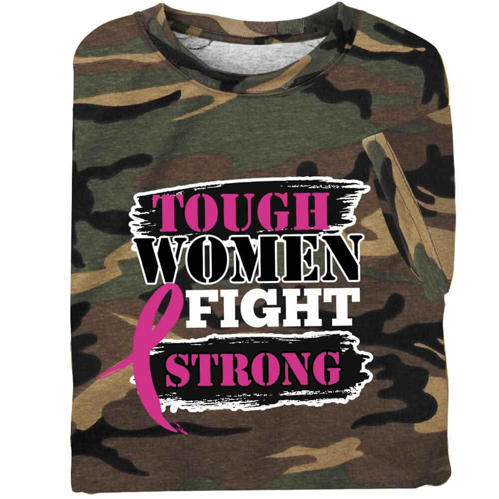 Tough Women Fight Strong Awareness T-Shirt