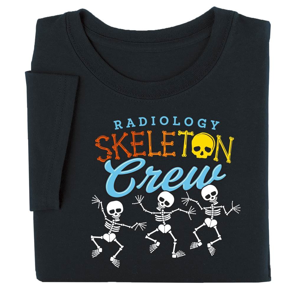 Radiology Skeleton Crew Short-Sleeved Unisex T-Shirt