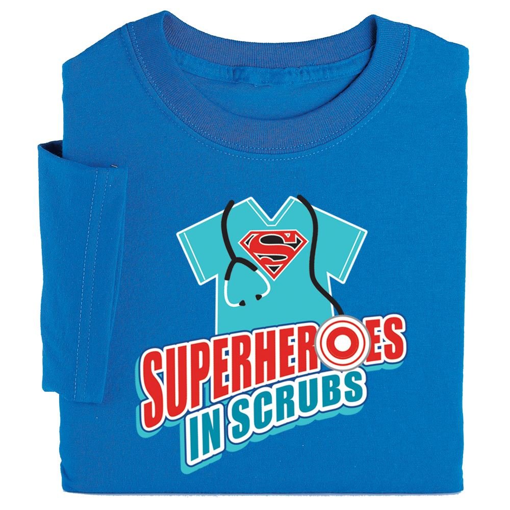 Superheroes In Scrubs Appreciation T-Shirt