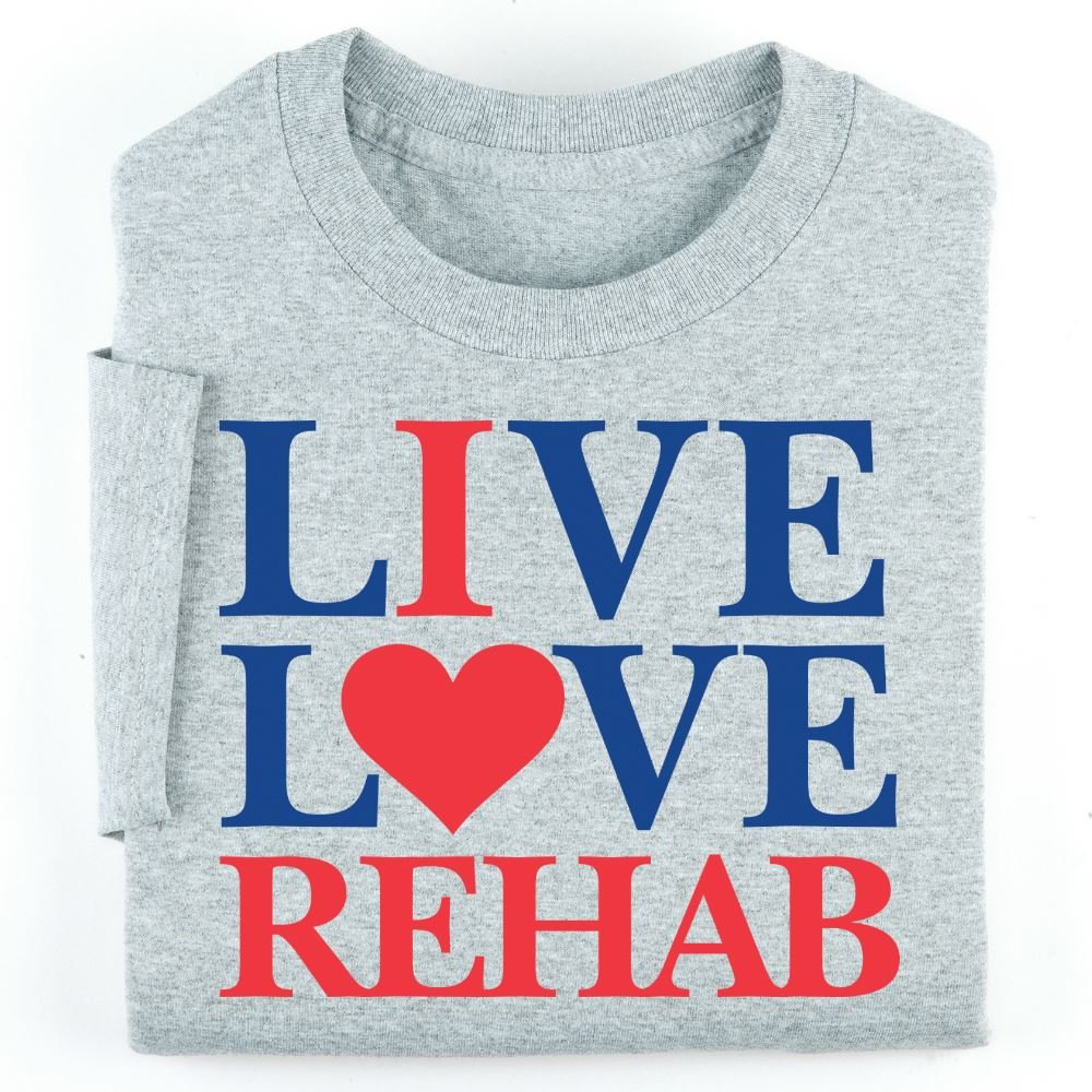 Live Love Rehab Unisex Short-Sleeved T-Shirt