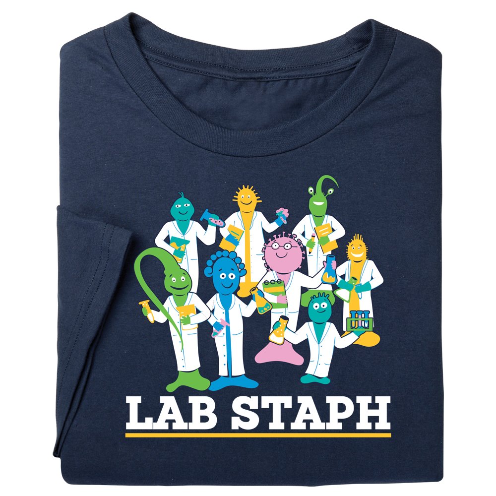 Lab Staph Unisex Short-Sleeved T-Shirt