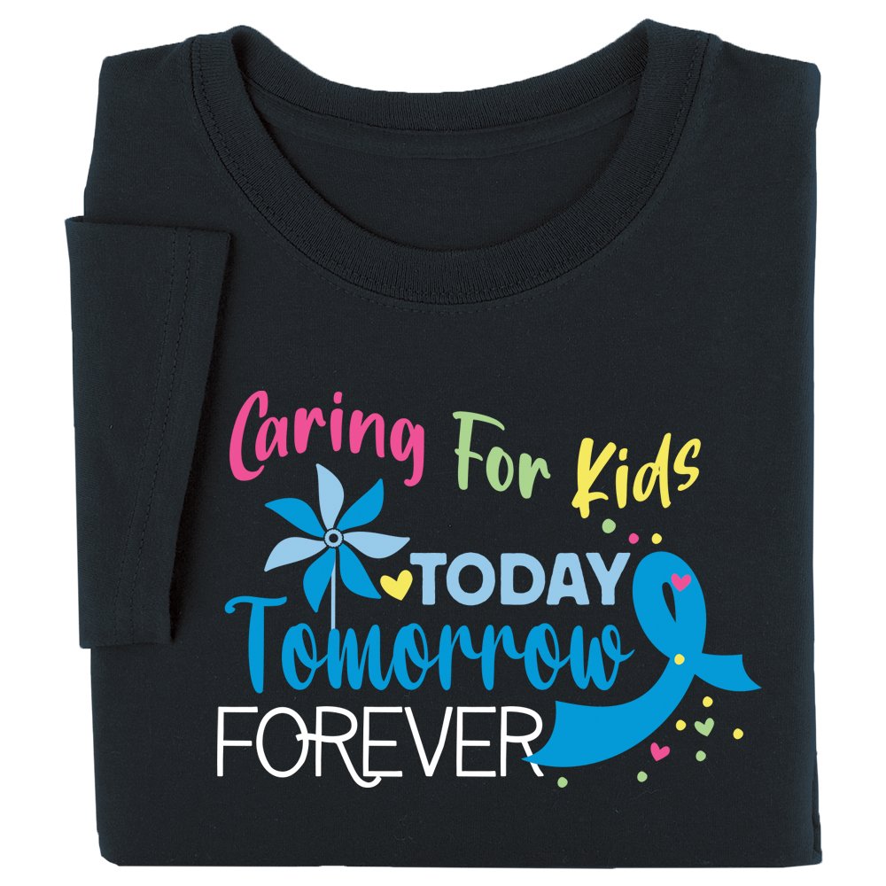 Caring for Kids Today, Tomorrow, Forever Unisex Short-Sleeved T-Shirt