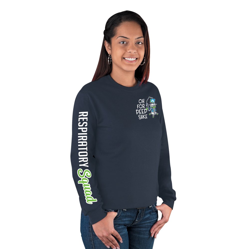 Oh for Peep Sake Unisex 2-Location Long-Sleeved T-Shirt