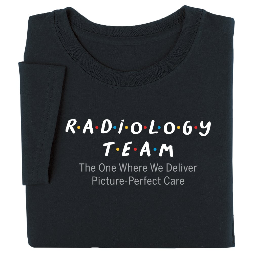 Radiology Team: Picture-Perfect Care Unisex Short-Sleeved T-Shirt