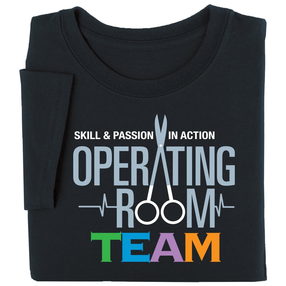 Operating Room Team: Skill & Passion in Action Unisex Short-Sleeved T-Shirt