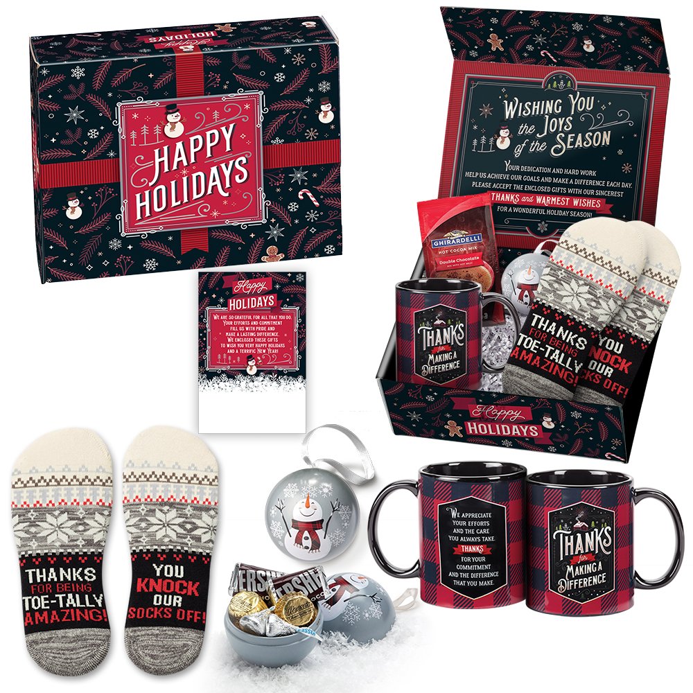 Thanks For Making A Difference Holiday Box Gift Set