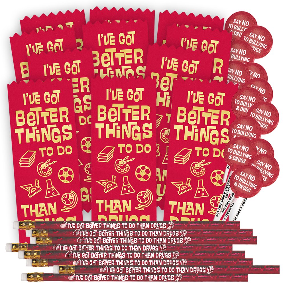I've Got Better Things To Do Than Drugs 300-Piece Theme Kit