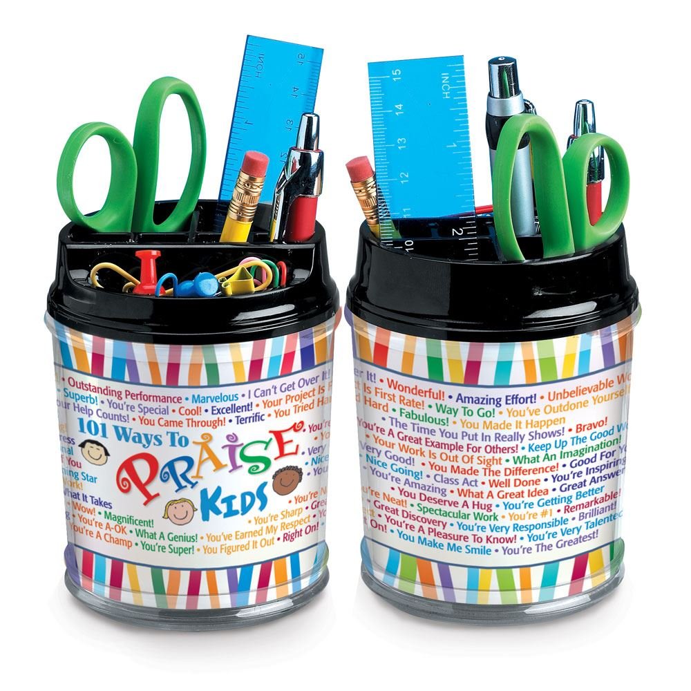 101 Ways To Praise Kids Desk Caddy