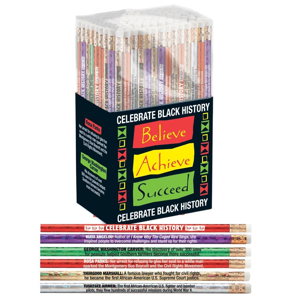 Celebrate Black History 150-Piece Pencil Collection