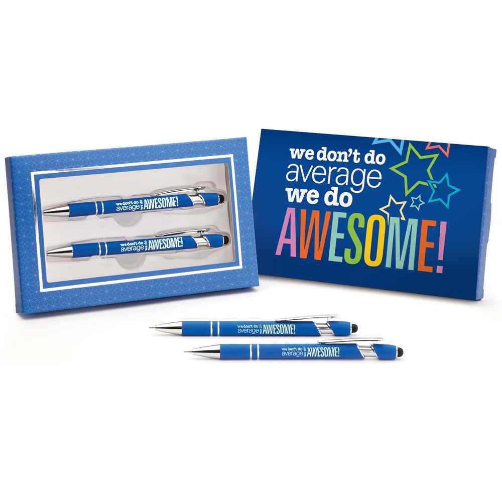 We Don't Do Average, We Do Awesome! Hartford Pen & Pencil Set