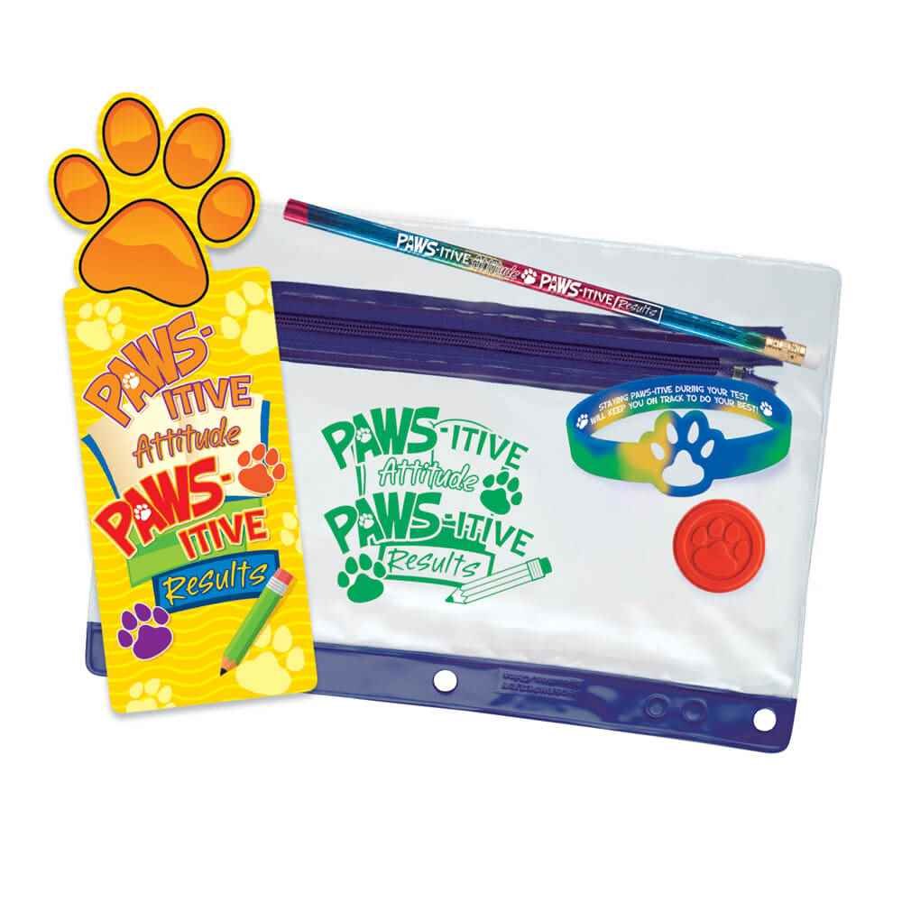 PAWS-itive Attitude, PAWS-itive Results Test Prep Pouch