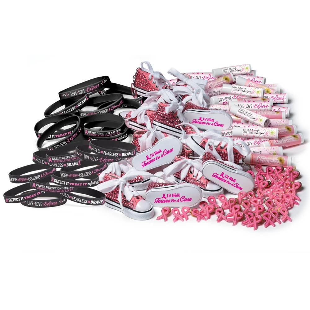 Walk & Event Breast Cancer Awareness 348-Piece Assortment Pack