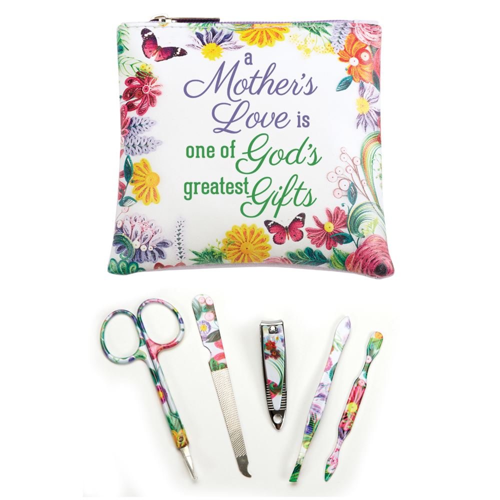 A Mother's Love Is One Of Gods Greatest Gifts Manicure Set