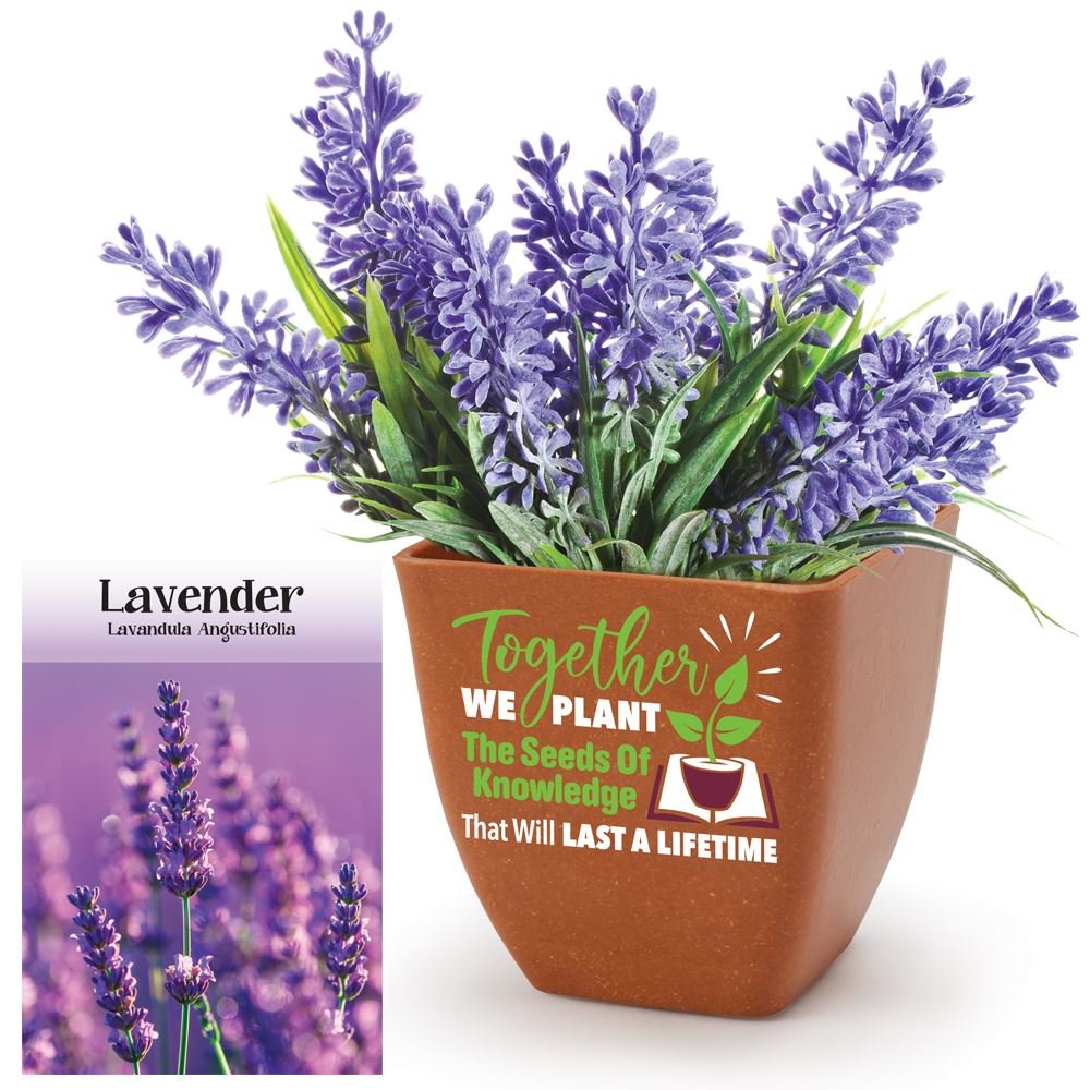 Together We Plant The Seeds Of Knowledge That Will Last A Lifetime Bamboo Planter Kit