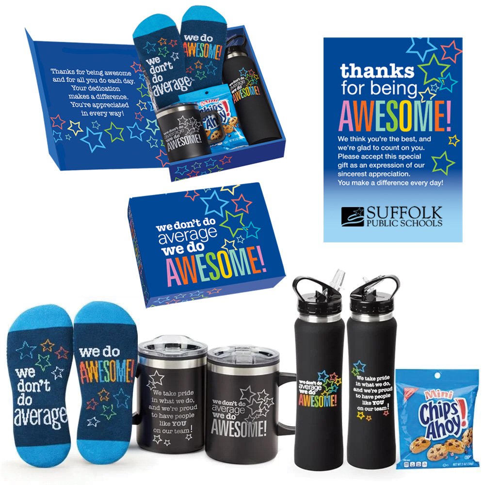 We Don't Do Average; We Do Awesome! Employee Care Kit