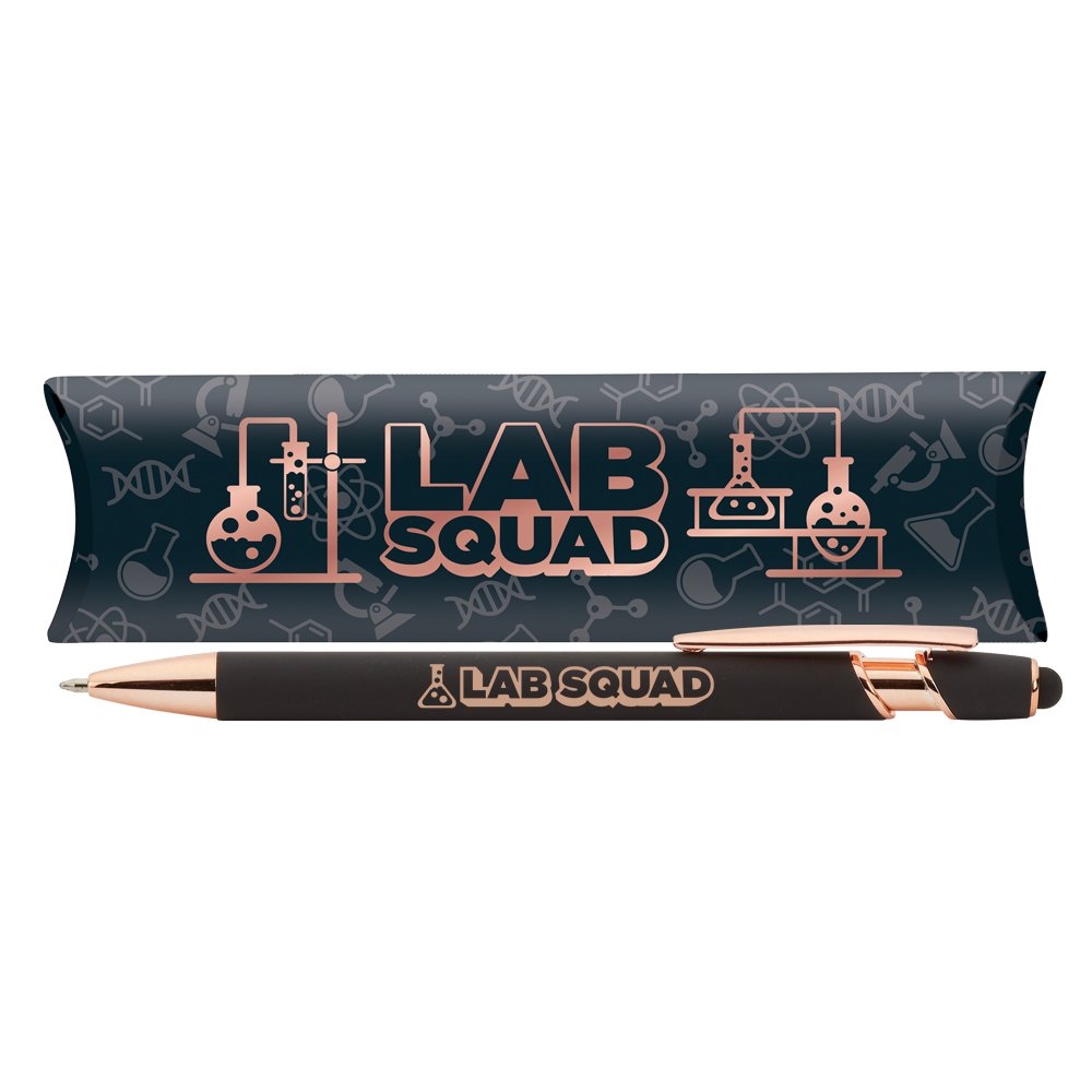 Lab Squad Black/Rose-Gold Stylus Pen