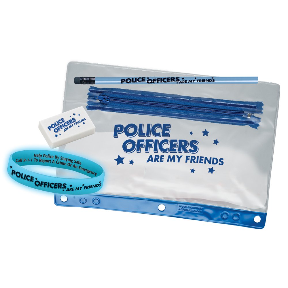 Police Officers Are My Friends Pencil Pouch Set