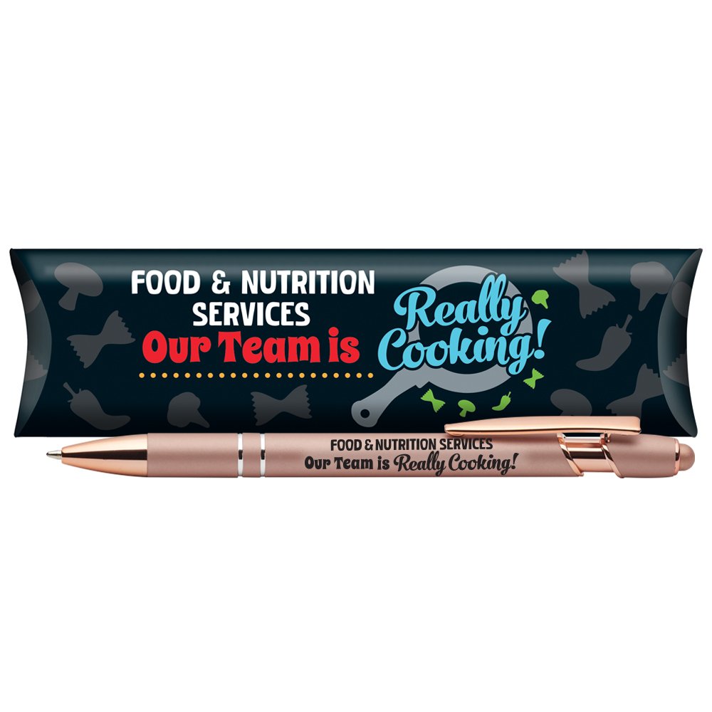 Food & Nutrition Services: Our Team Is Really Cooking! Rose-Gold Stylus Pen