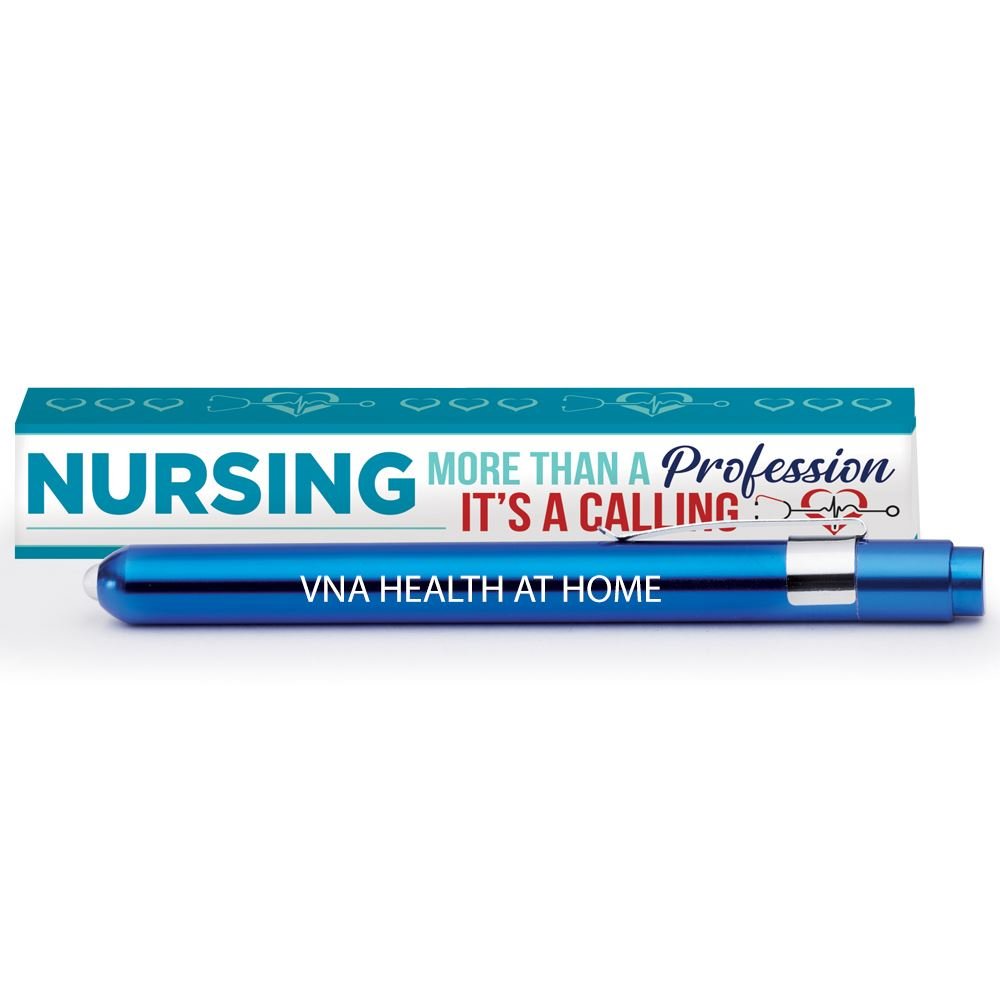 Pocket Flashlight & Pupil Gauge with Pillow Box