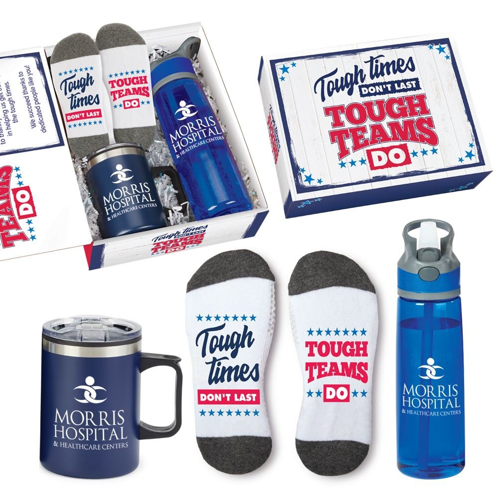 Tough Times Don't Last, Tough Teams Do Employee Care Kit - Personalization Available