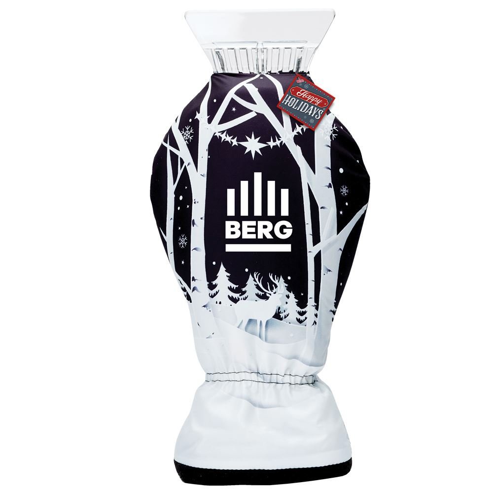 Ice Scraper Mitt With Holiday Gift Card - Personalization Available