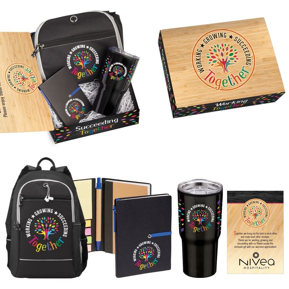 Working, Growing, Succeeding Together Employee Care Kit - Card Personalization Available