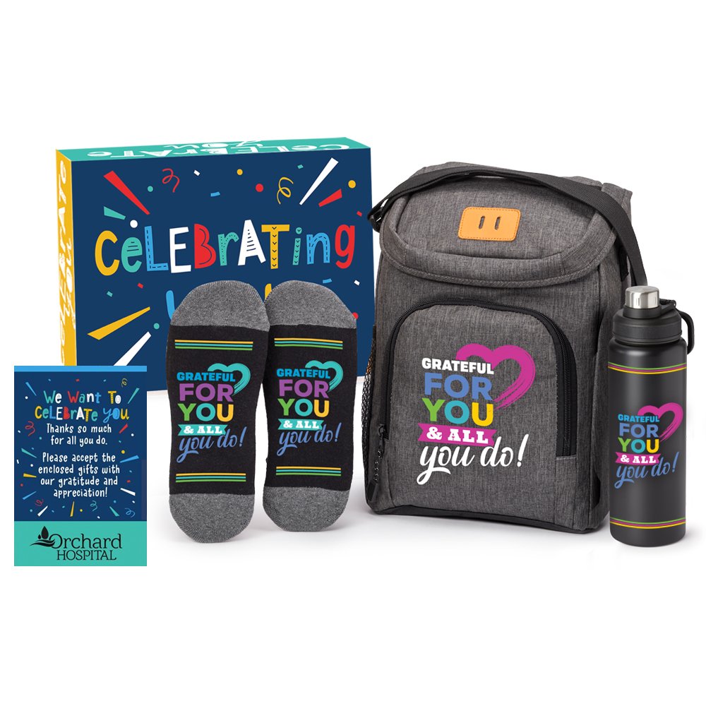 Grateful for You & All You Do! Gift Set - Card Personalization Available