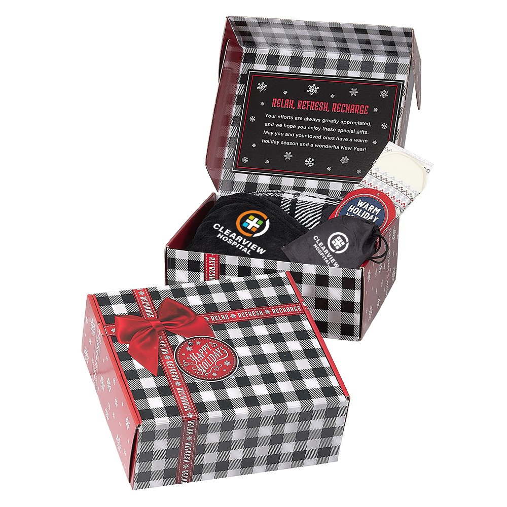Relax, Refresh, Recharge Gift Set in Holiday Gift Box - Full ...