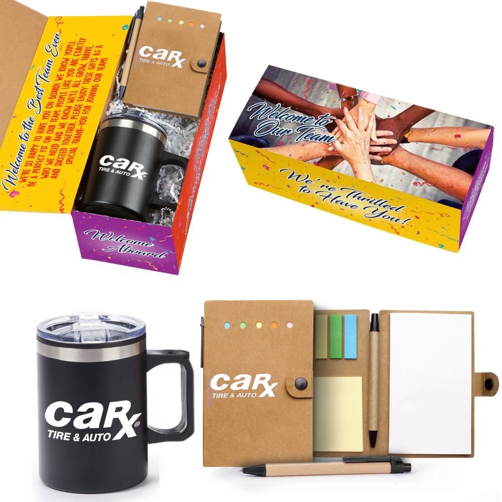 Welcome To Our Team 2-Piece Employee Onboarding Kit - Personalization Available