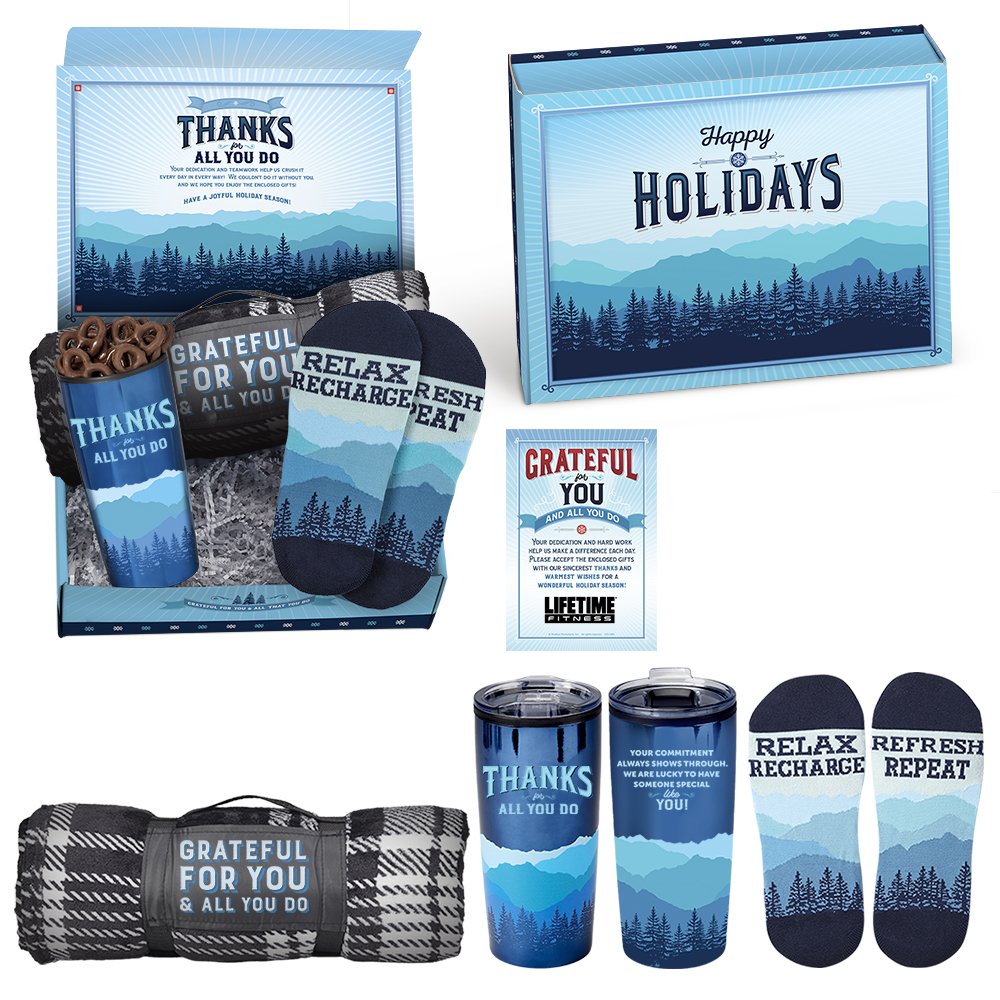 For All You Do Gift Set in Holiday Gift Box - Card Personalization Available