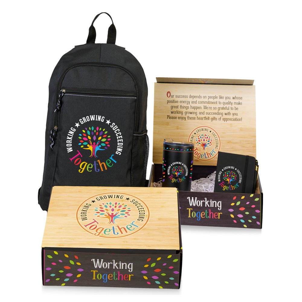 Working, Growing, Succeeding Together Employee Care Kit - Card Personalization Available