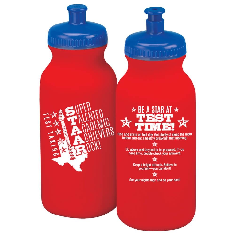 Test Taking STAAR Water Bottle 20-oz.