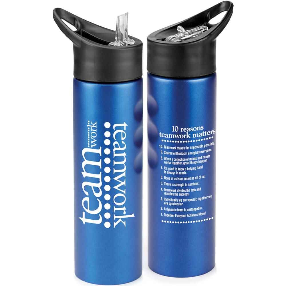 Teamwork Essex Stainless Steel Blue Water Bottle 25-Oz.