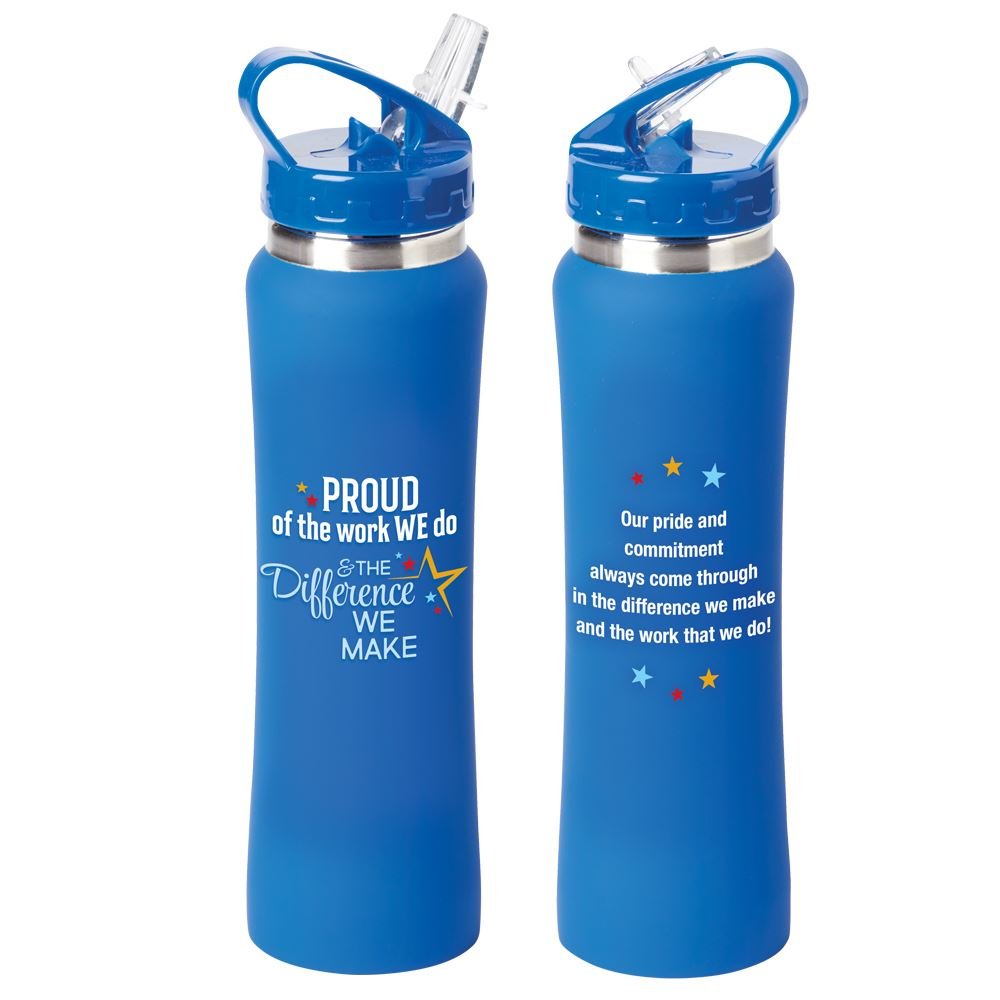 Proud Of The Work We Do & The Difference We Make Lakewood Stainless Steel Water Bottle 25-Oz.