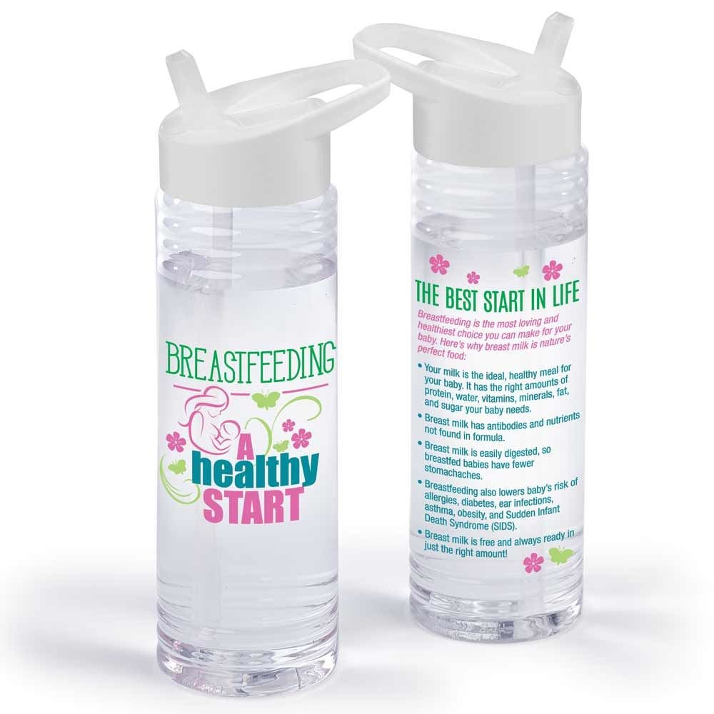 Breastfeeding: A Healthy Start Solara Water Bottle 24-Oz.