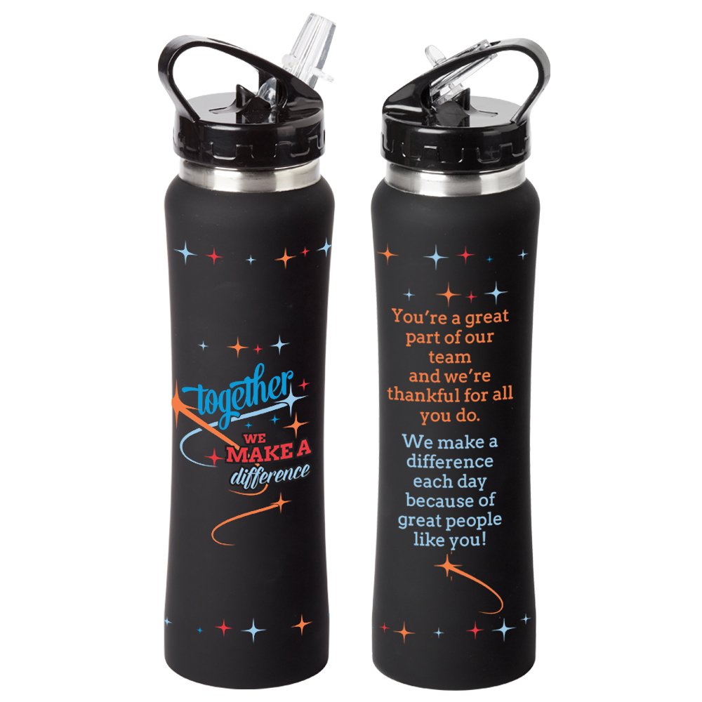 Together We Make A Difference Lakewood Stainless-Steel Water Bottle 25-Oz.