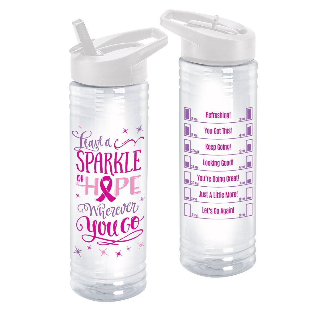 Leave a Sparkle of Hope Wherever You Go Solara Water Bottle 24 oz.