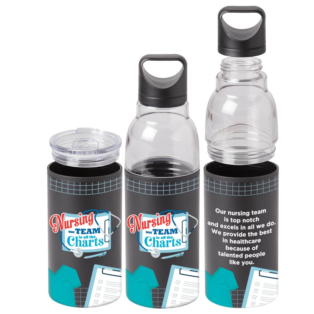 Nursing: Our Team Is Off the Charts Weston 2-in-1 Stainless-Steel Bottle & Tumbler