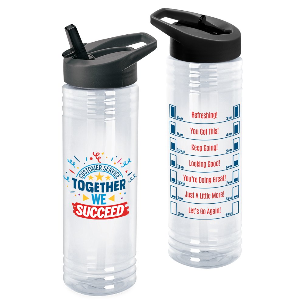 Customer Service: Together We Succeed Solara Water Bottle 24 oz.