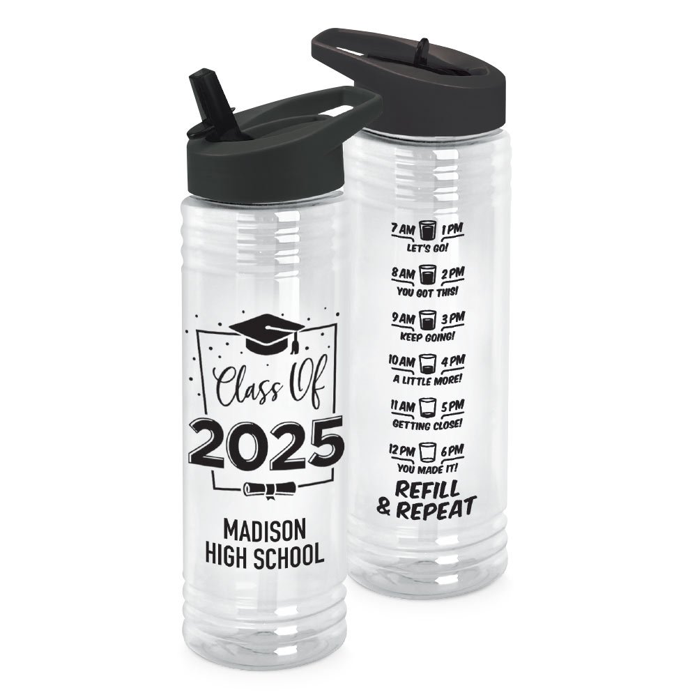 Class of 2025 Solara Water Bottle 24 oz. - One-Color Personalization Available
