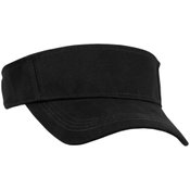 Big Accessories&reg; Cotton Twill Visor - Personalization Available