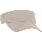 Big Accessories&reg; Cotton Twill Visor - Personalization Available