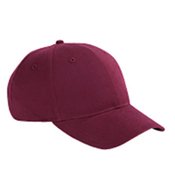 Big Accessories&reg; 6-Panel Brushed Twill Structured Cap - Personalization Available