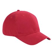 Big Accessories&reg; 6-Panel Brushed Twill Structured Cap - Personalization Available