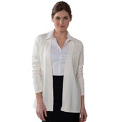 Ladies Embroidered Open Cardigan Sweater - Personalization Available